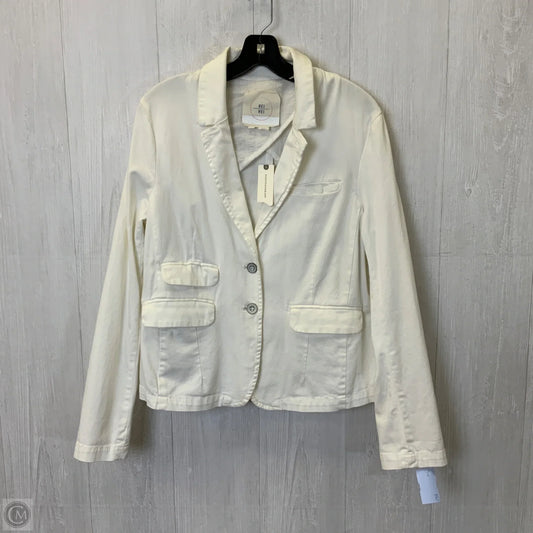 Blazer By Anthropologie In White, Size: L