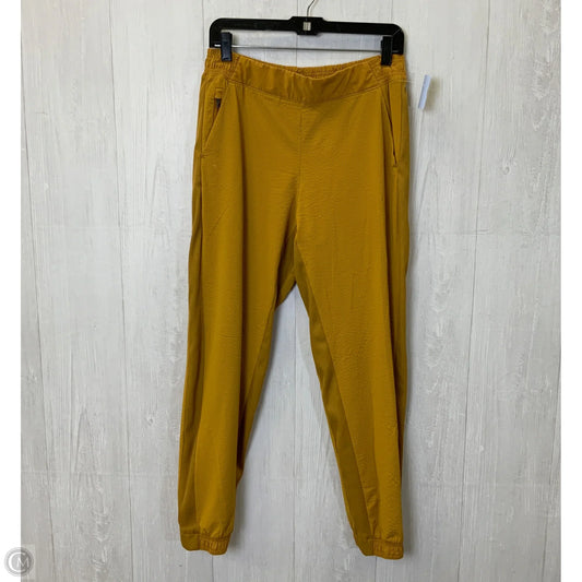 Athletic Pants By Athleta In Yellow, Size: 8