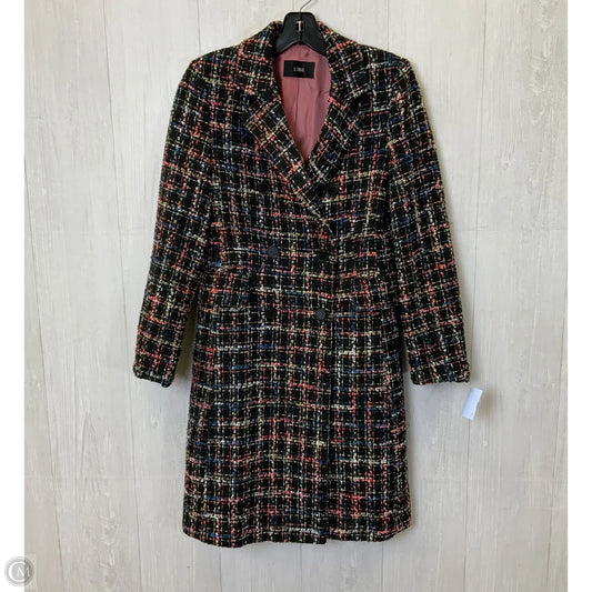 Coat Peacoat By Clothes Mentor In Black & Pink, Size: Xs