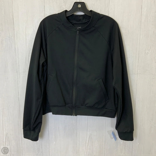 Athletic Jacket By Gapfit In Black, Size: L