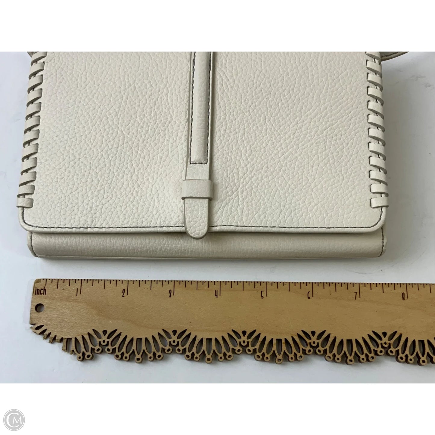 Crossbody Leather By Fossil, Size: Small