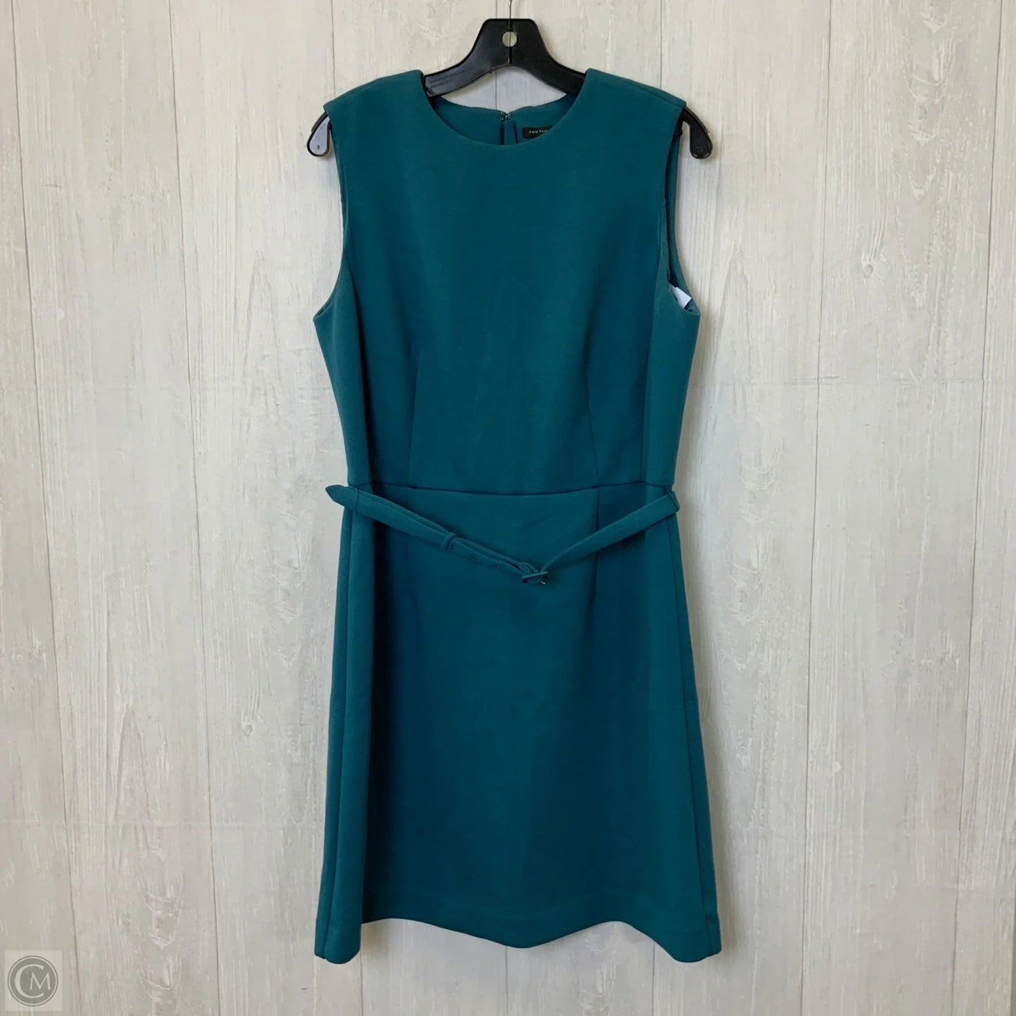 Dress Work By Ann Taylor In Teal, Size: L