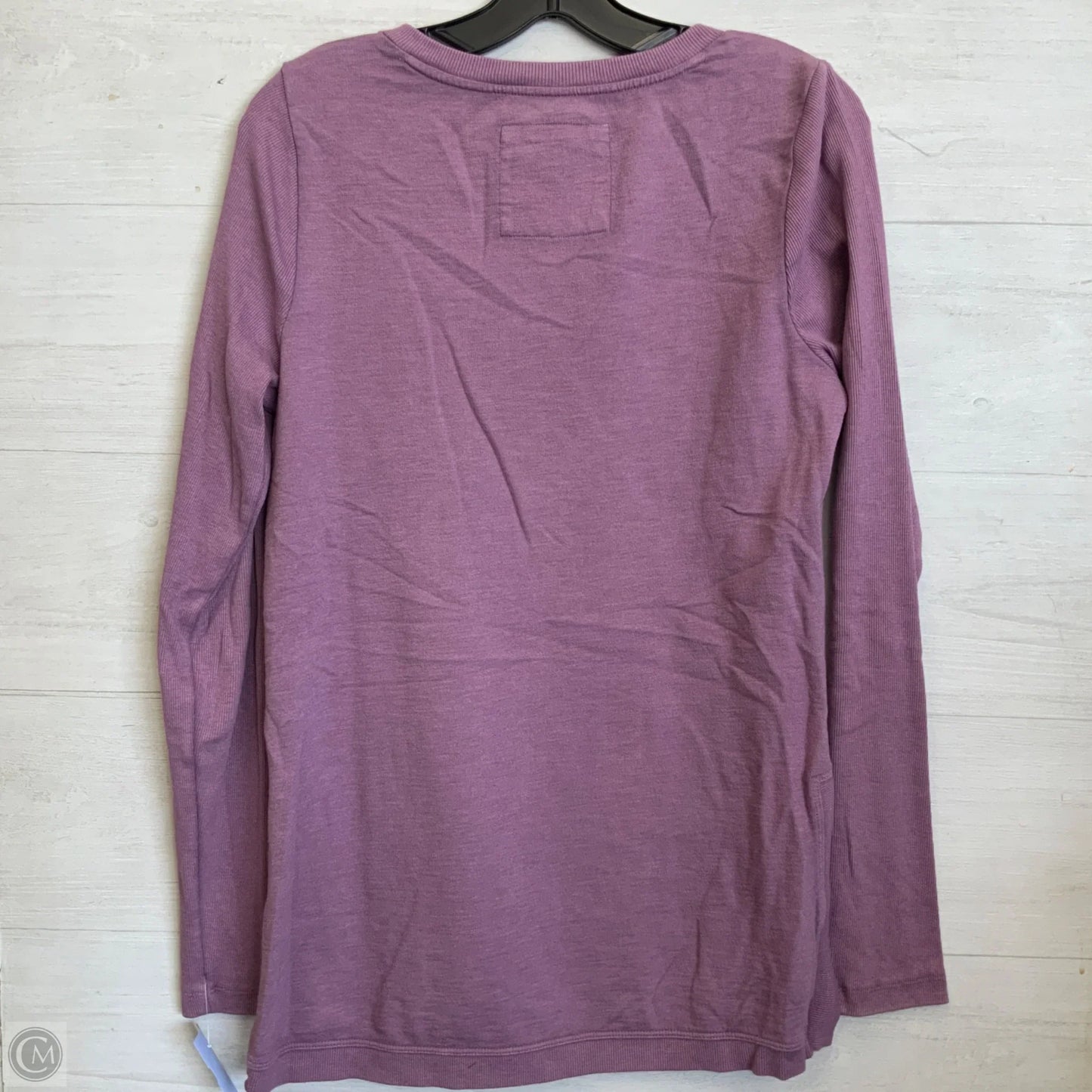 Top Long Sleeve By Sonoma In Purple, Size: M
