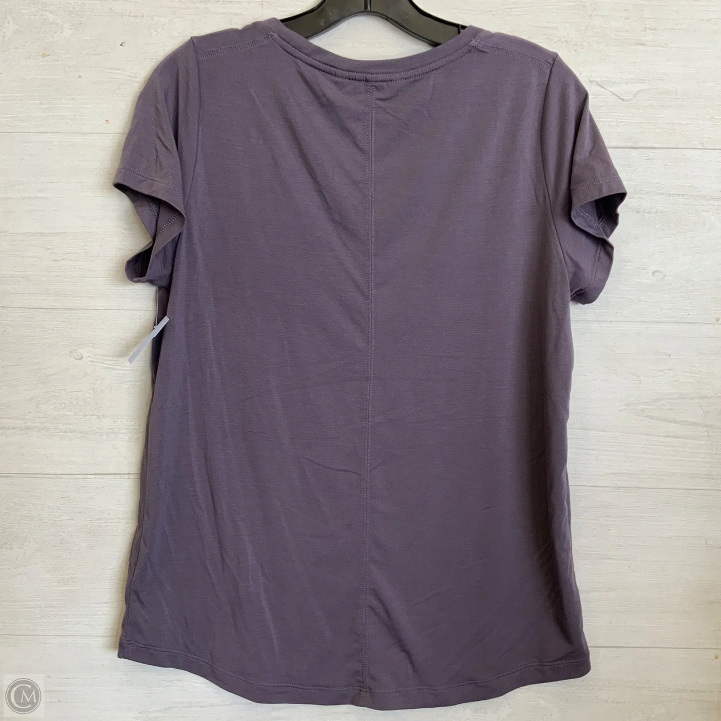 Top Short Sleeve Basic By Athleta In Purple, Size: S