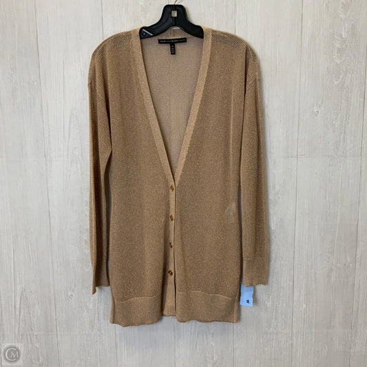 Cardigan By White House Black Market In Gold, Size: M