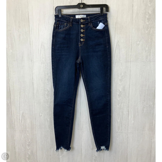 Jeans Skinny By Kancan In Blue, Size: 4