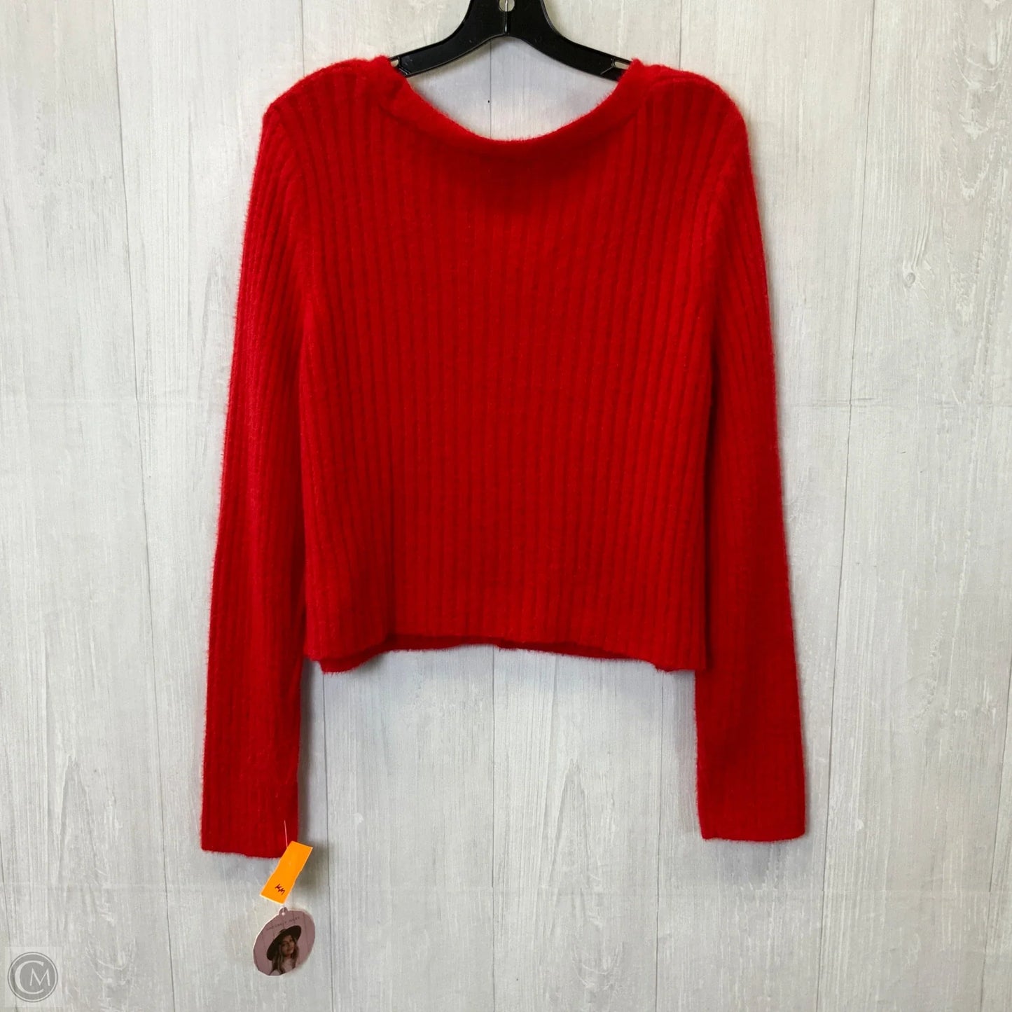 Sweater Cardigan By Sincerely Jules In Red, Size: Xl