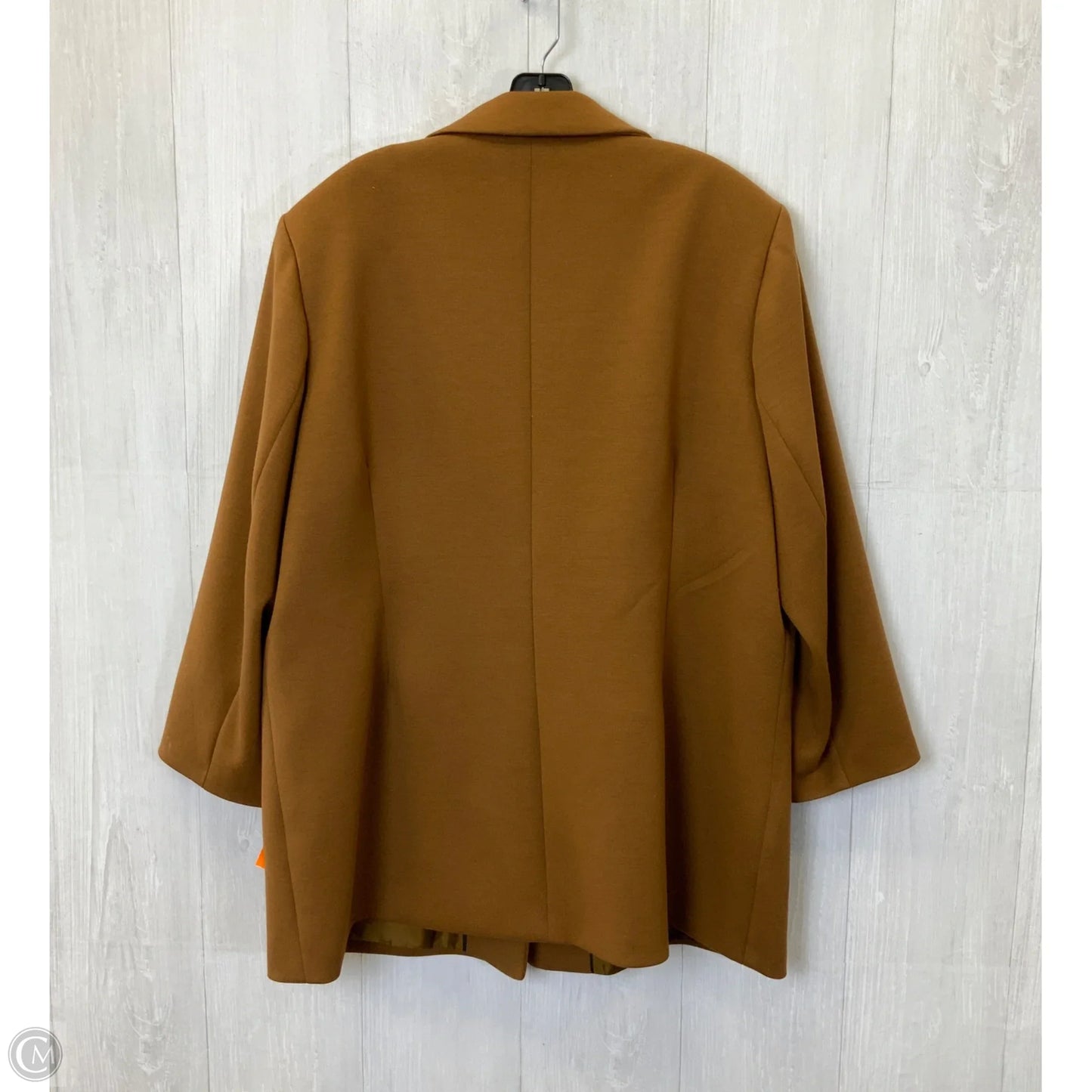 Blazer By Calvin Klein In Brown, Size: 2x