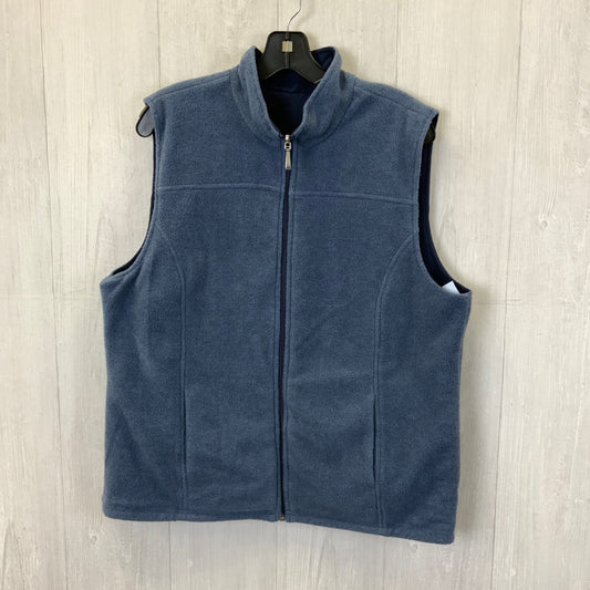 Vest Other By Karen Scott In Navy, Size: L