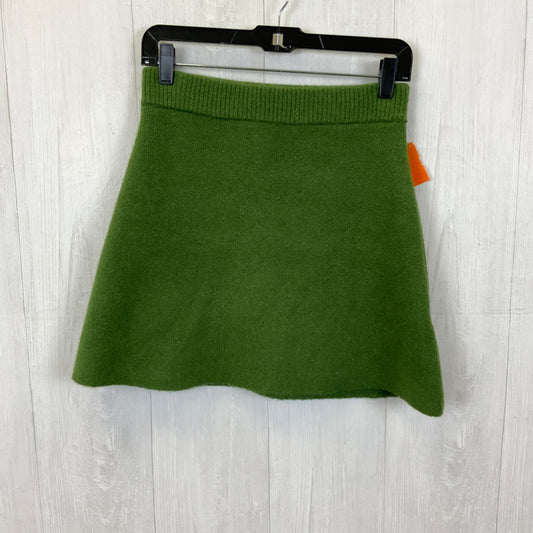 Skirt Mini & Short By Zara In Green, Size: S