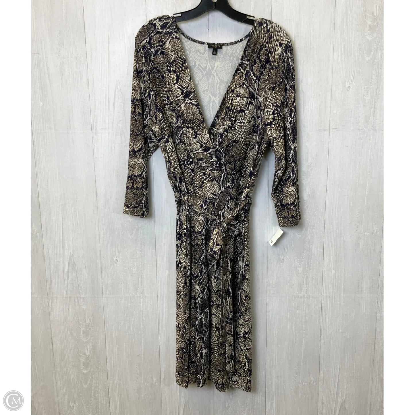 Dress Casual Short By Talbots In Snakeskin Print, Size: 1x