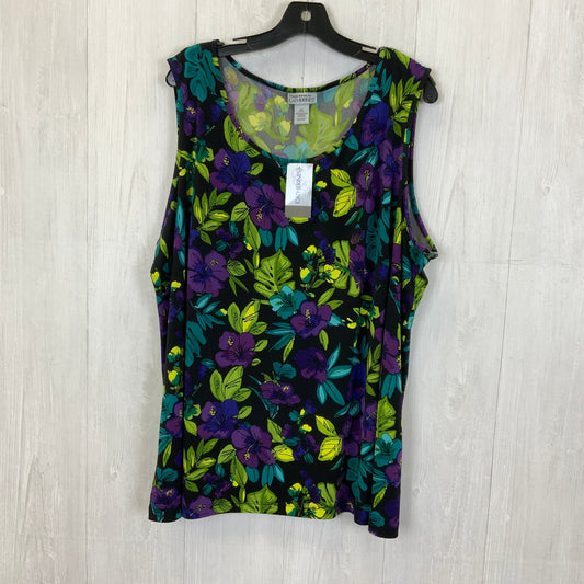 Blouse Sleeveless By Catherines  Size: 3x