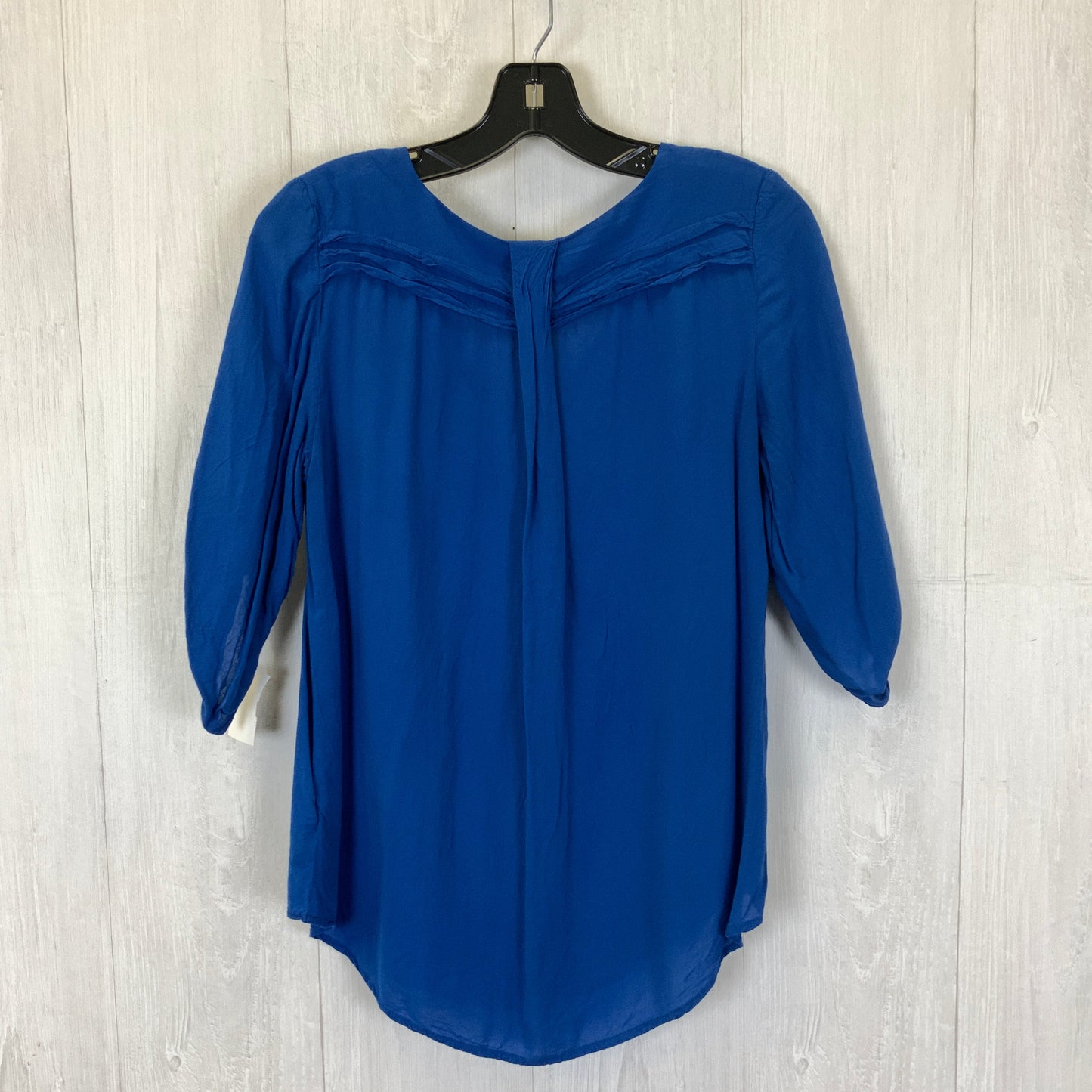 Top 3/4 Sleeve By Maeve In Royal Blue, Size: Xs