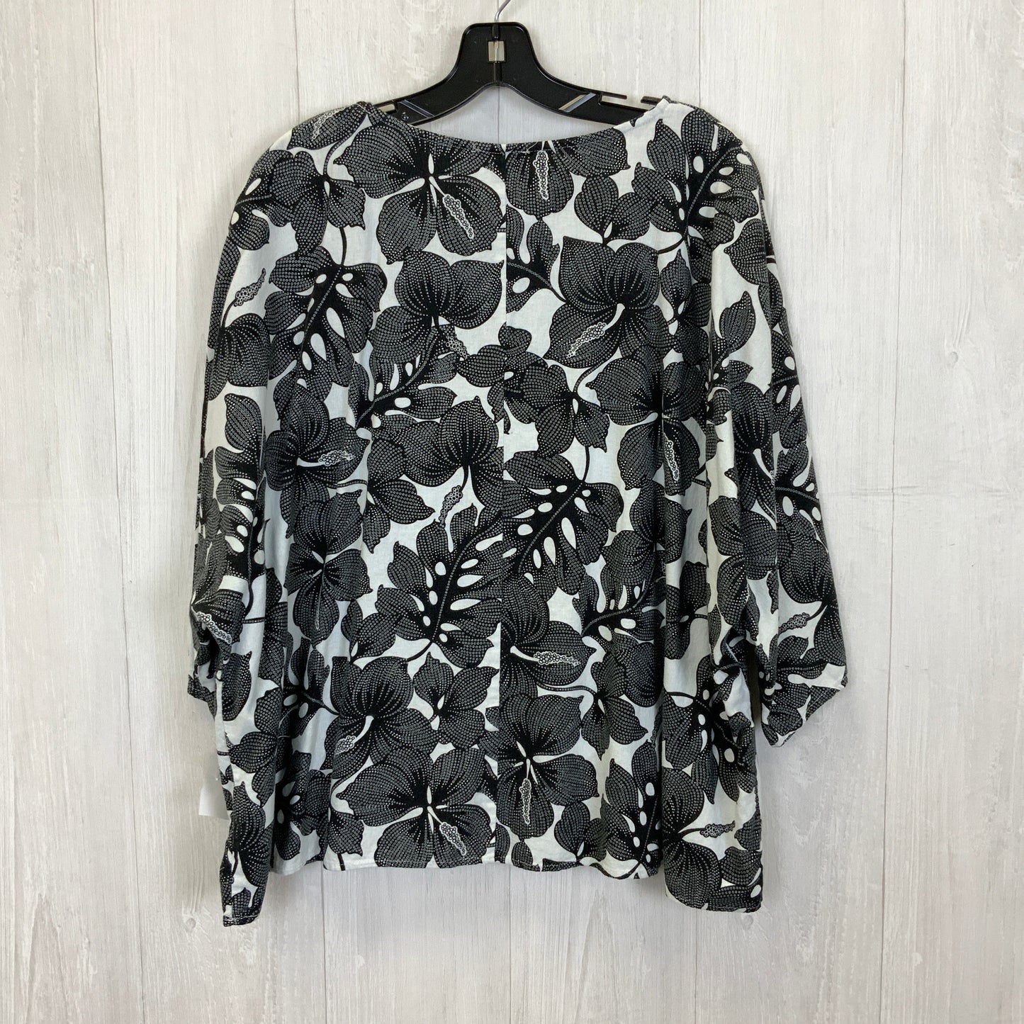 Top 3/4 Sleeve By Cynthia Rowley  Size: 2x