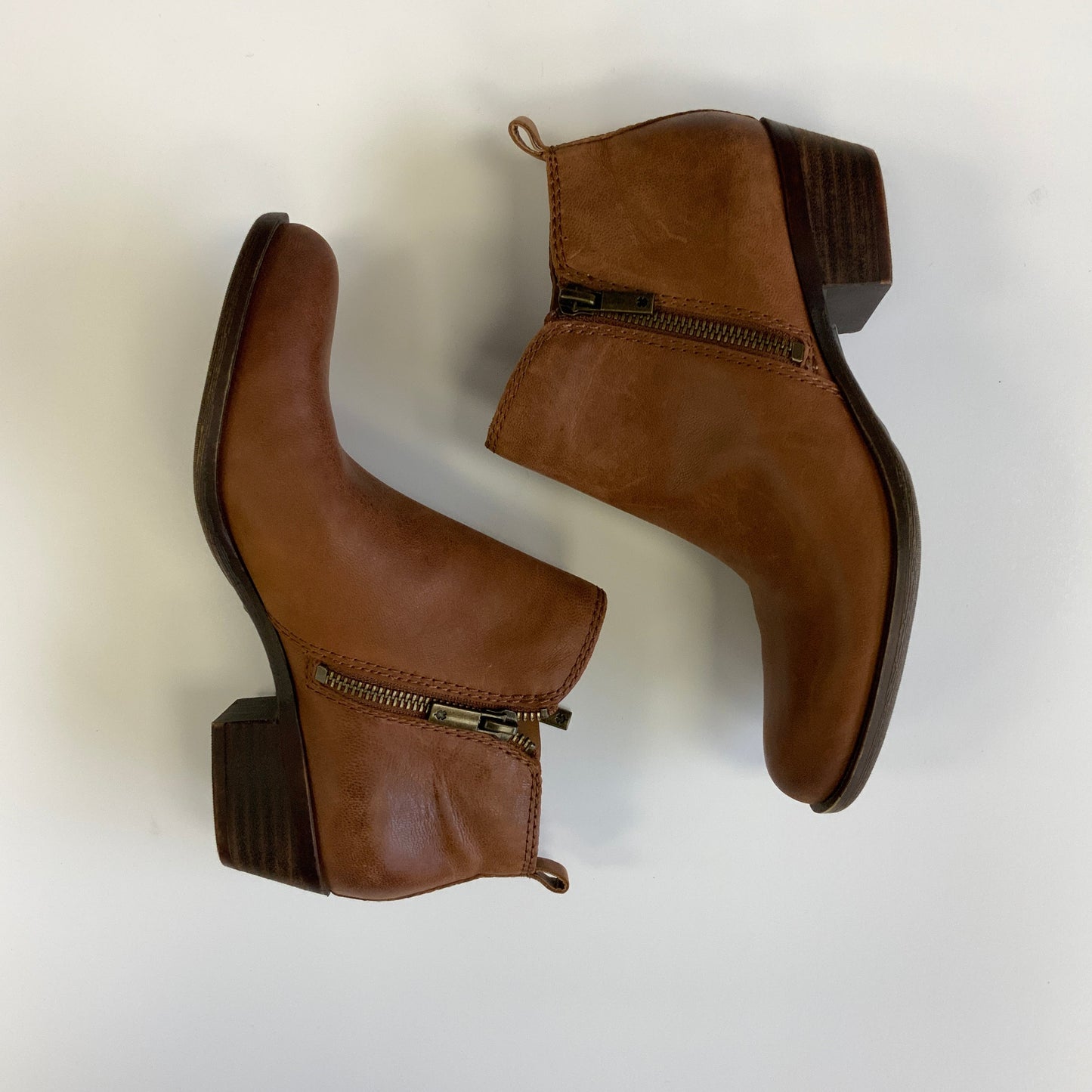 Boots Ankle Heels By Lucky Brand  Size: 5.5