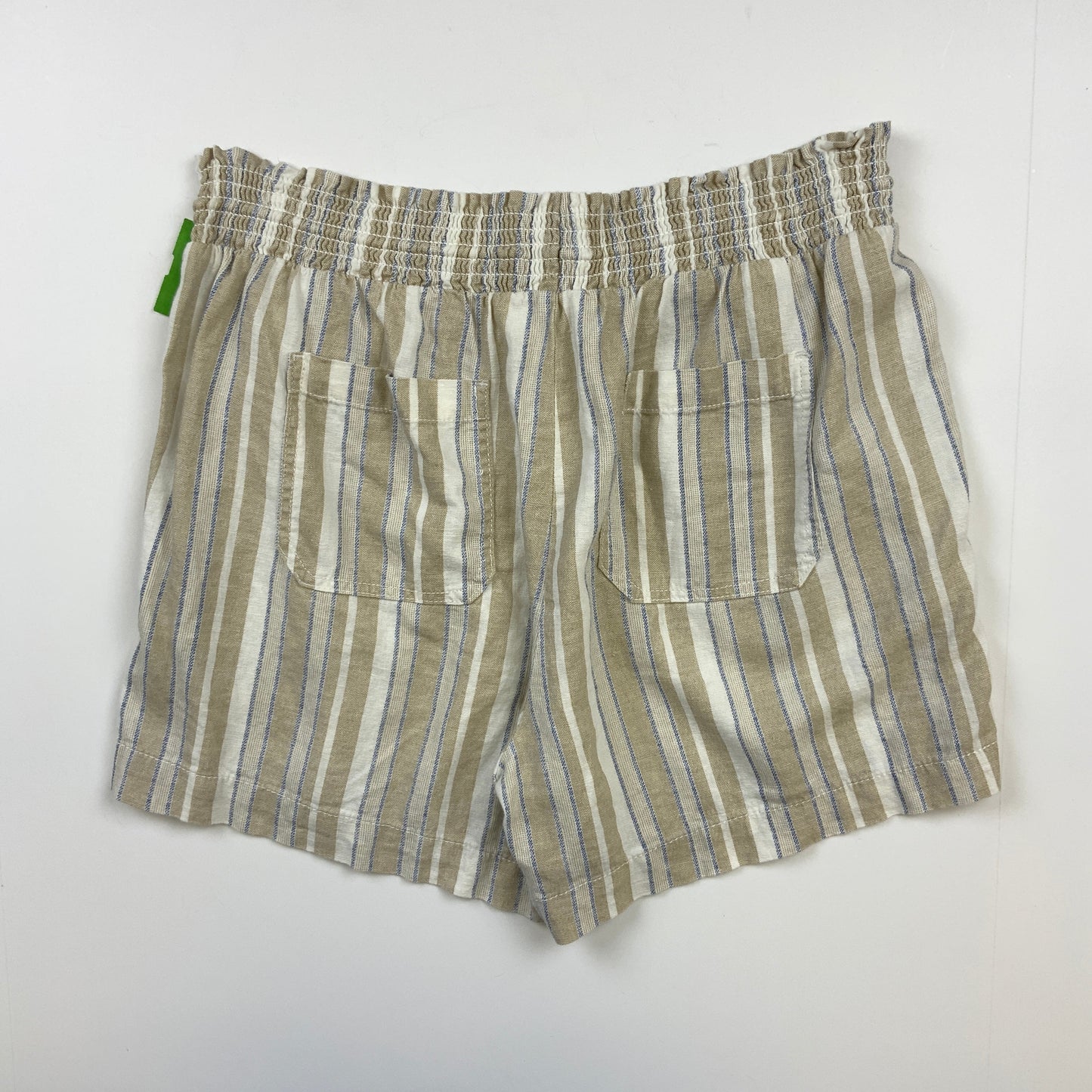 Tan & White Shorts Briggs, Size L