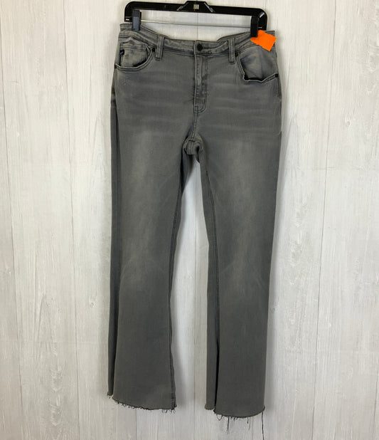 Jeans Boot Cut By Kancan In Denim Grey, Size: 15