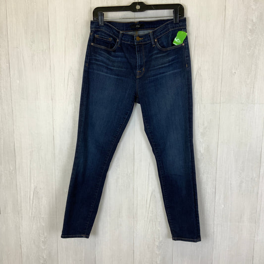 Jeans Skinny By J Brand In BLUE DENIM, Size: 12