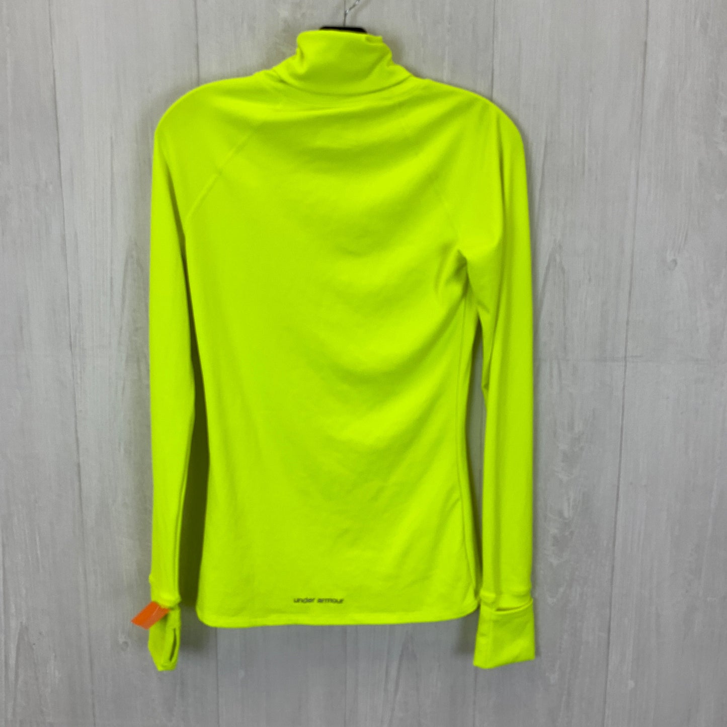 Athletic Top Long Sleeve Collar By Under Armour  Size: M