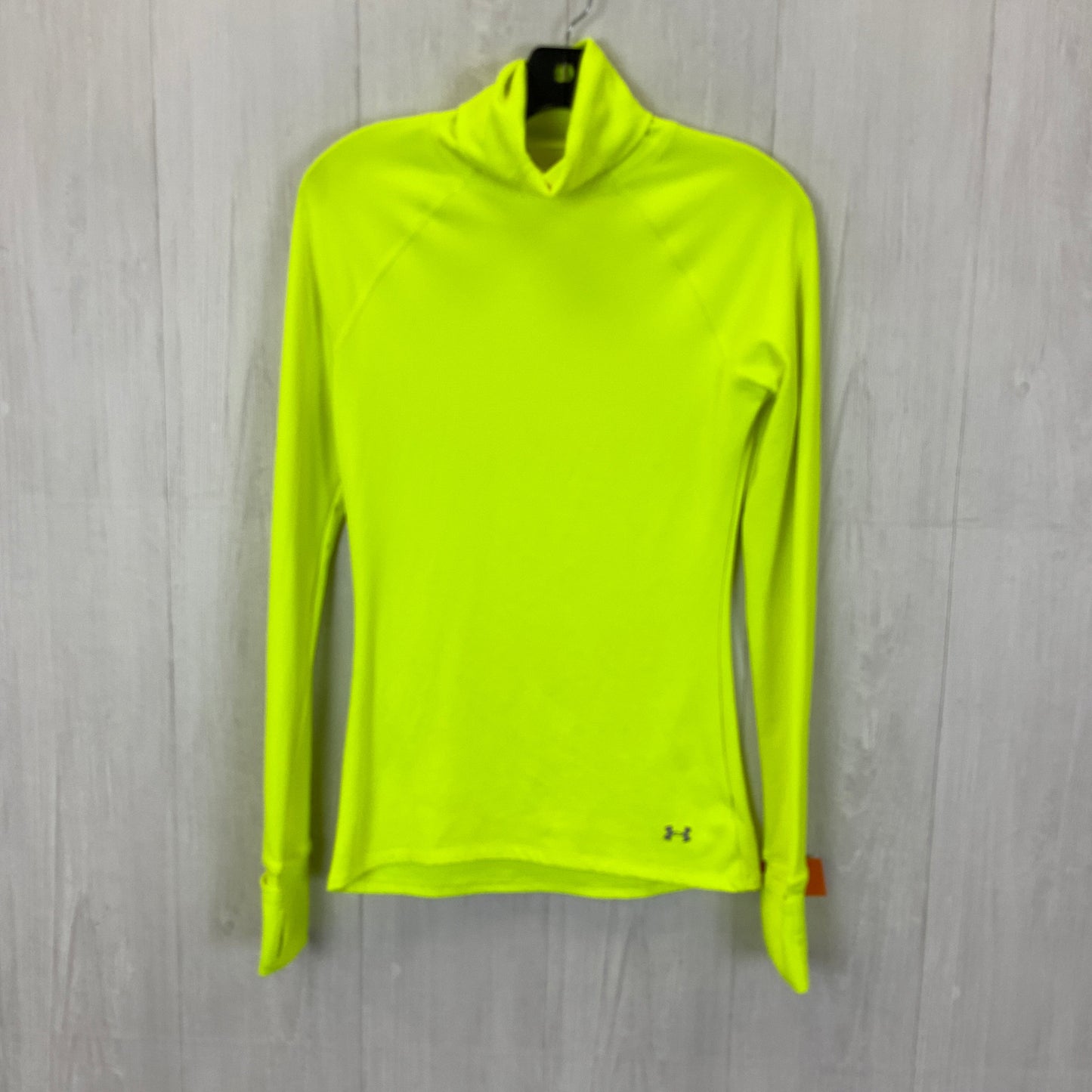 Athletic Top Long Sleeve Collar By Under Armour  Size: M