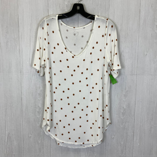 Top Short Sleeve Basic By Maurices  Size: M