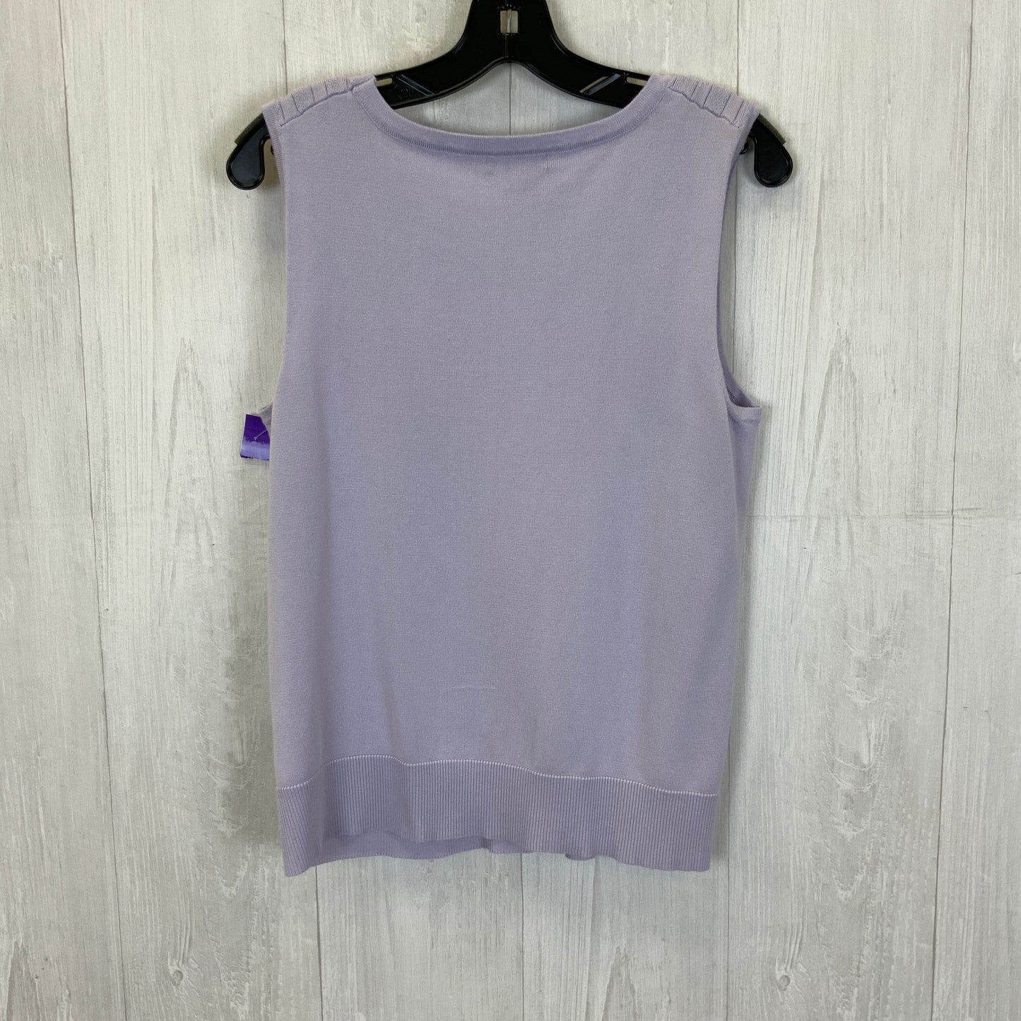 Purple Tank Top Cable And Gauge, Size Xl