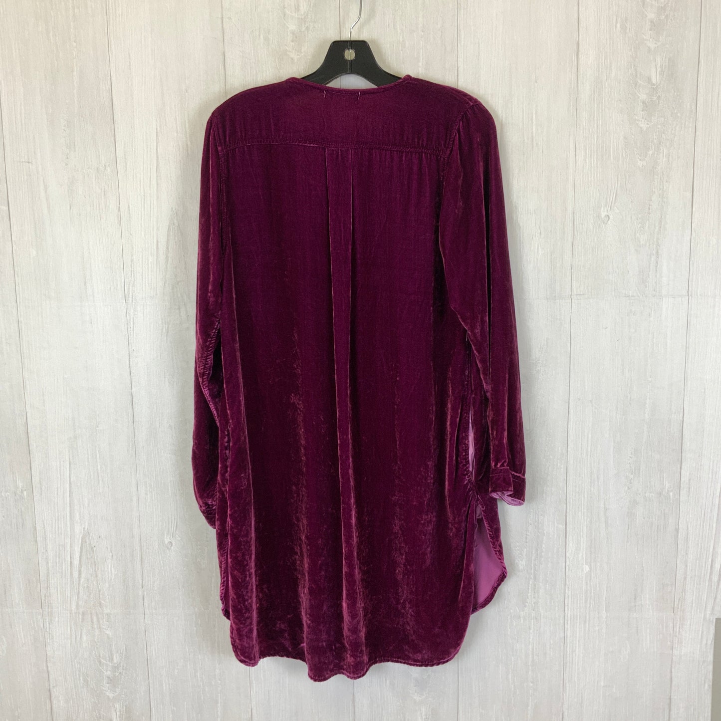 Tunic Long Sleeve By Free People In Purple, Size: XS