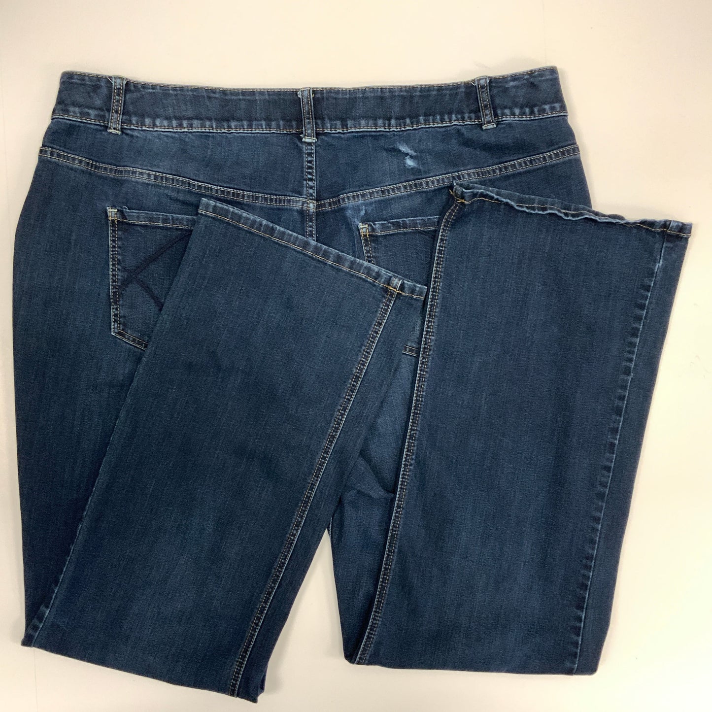 Jeans Boot Cut By Lane Bryant In Blue Denim, Size: 24