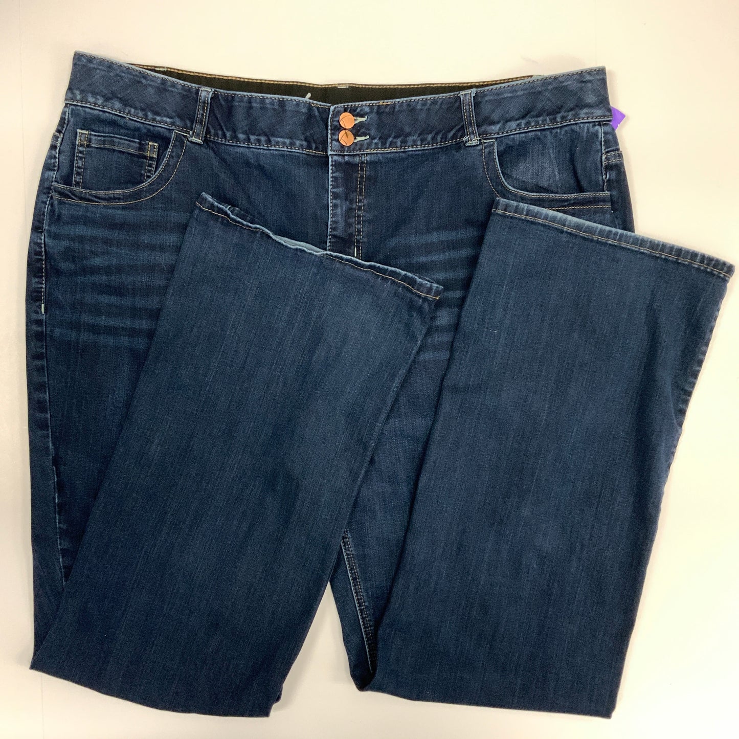 Jeans Boot Cut By Lane Bryant In Blue Denim, Size: 24