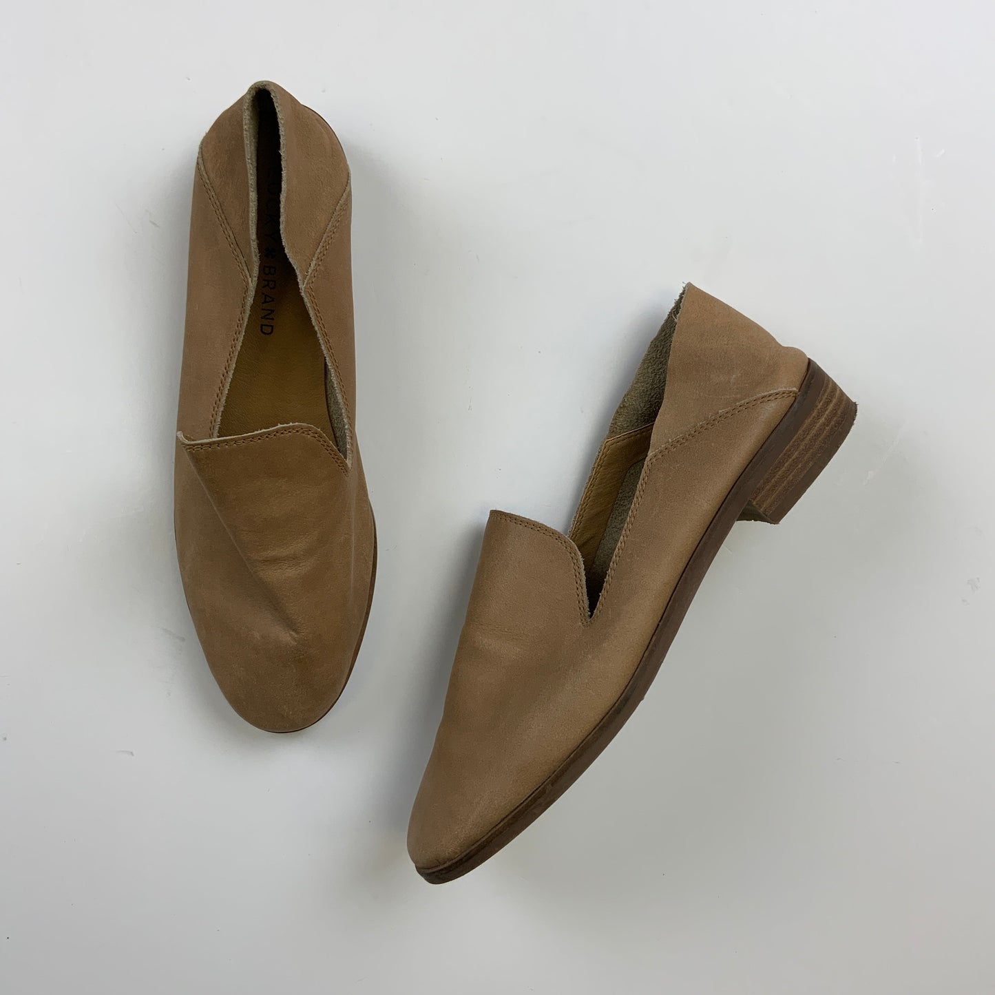 Shoes Flats By Lucky Brand In Tan, Size: 9.5