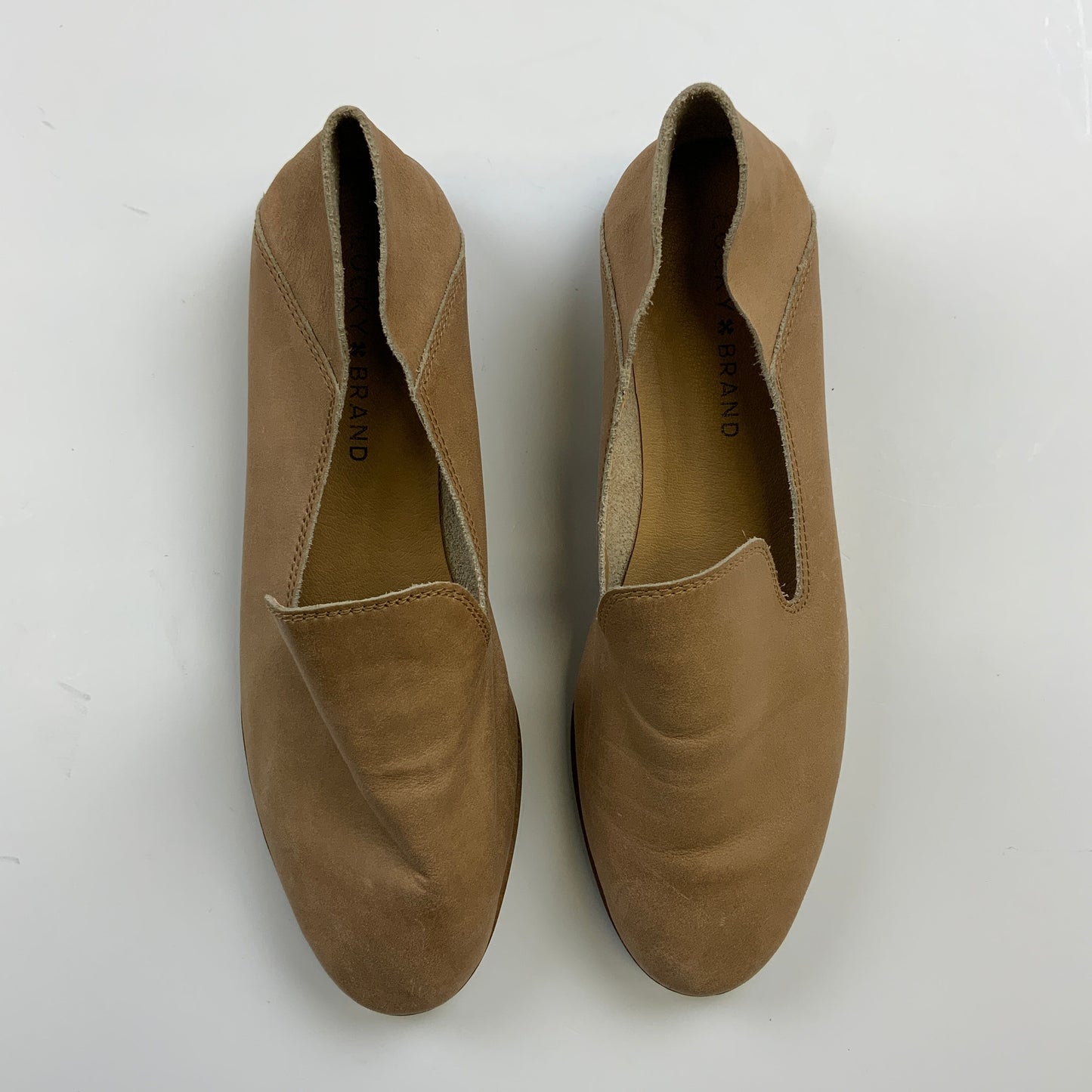 Shoes Flats By Lucky Brand In Tan, Size: 9.5