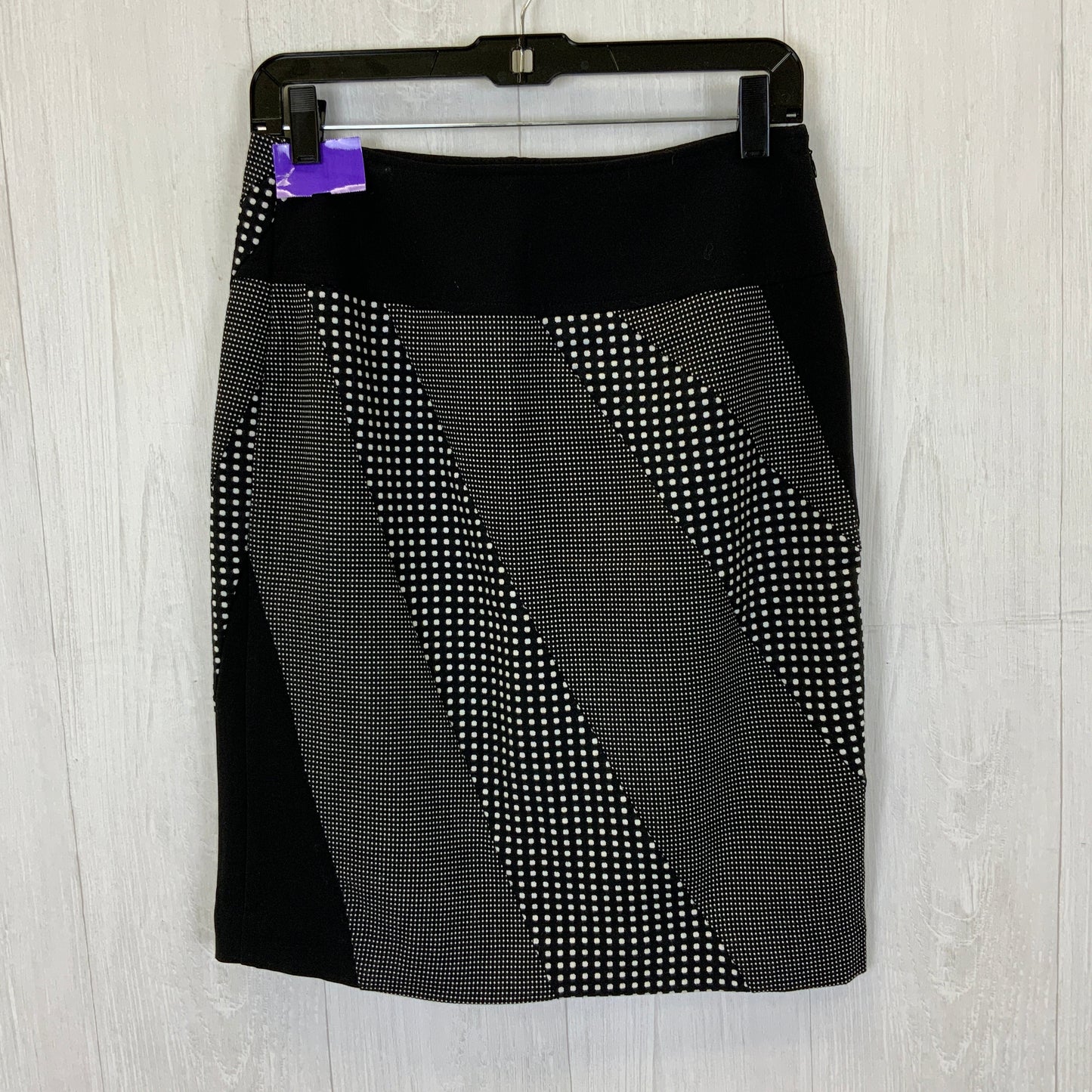 Skirt Midi By Worthington In Black & White, Size: S