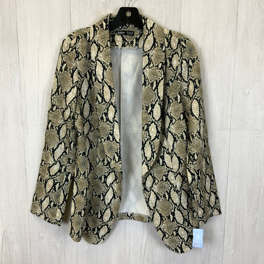 Blazer By Shein In Snakeskin Print, Size: M