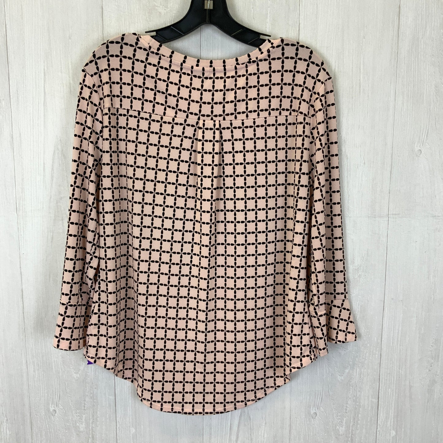 Top Long Sleeve By Elle In Pink, Size: M