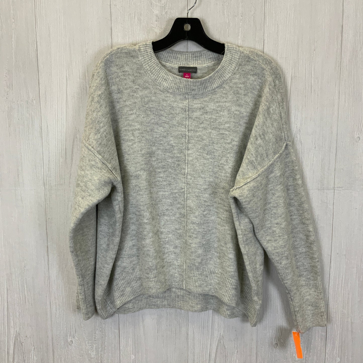 Sweater By Vince Camuto In Grey, Size: L