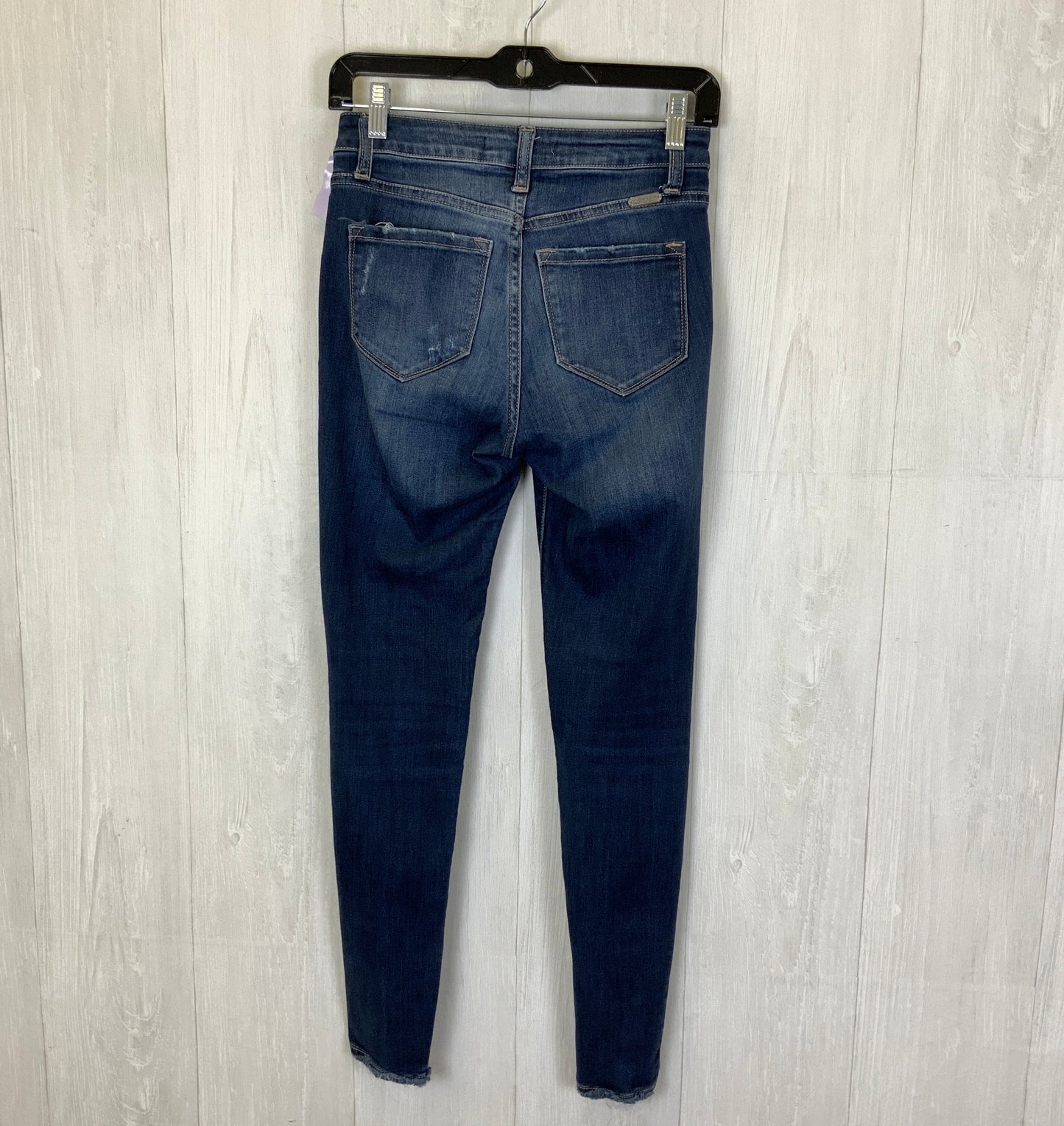 Jeans Skinny By Kancan In Blue Denim, Size: 1