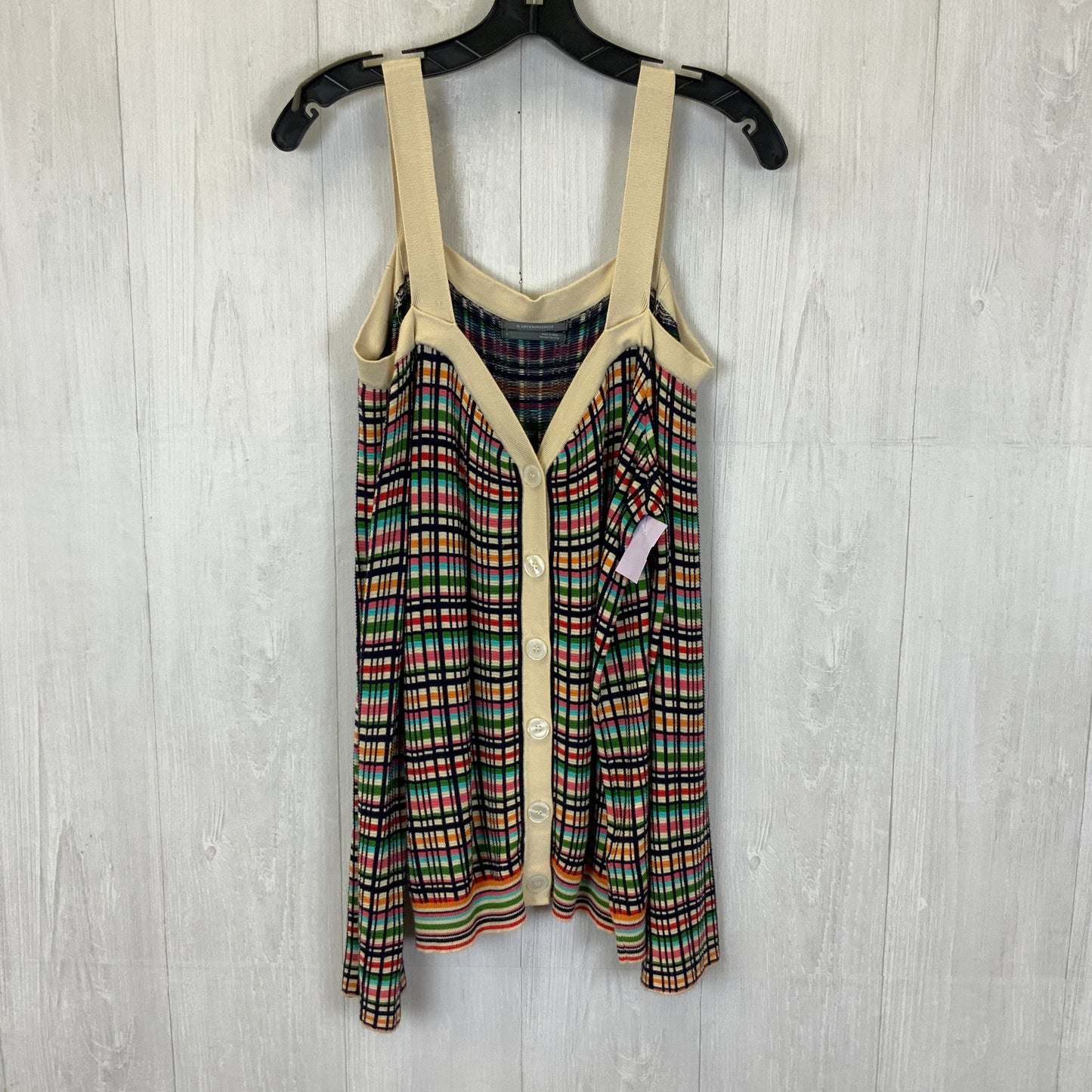 Sweater By Anthropologie In Multi-colored, Size: L