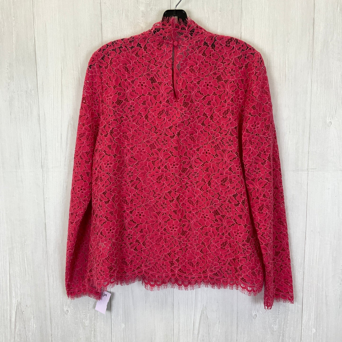 Top Long Sleeve By J. Crew In Pink, Size: M