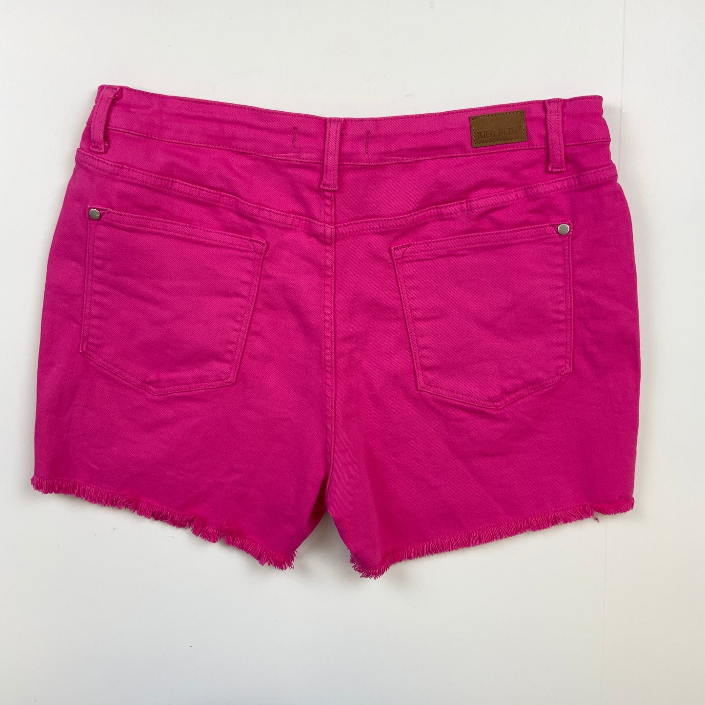 Pink Denim Shorts Judy Blue, Size 14