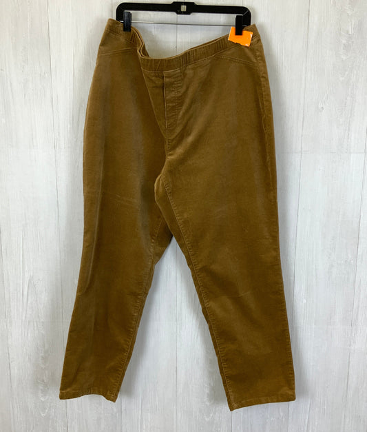 Pants Cargo & Utility By J Jill In Camel, Size: 3x