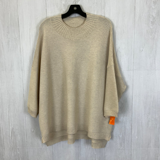 Cream Sweater Cyrus Knits, Size 2x