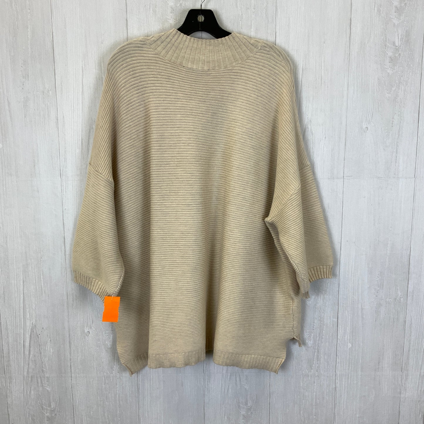 Cream Sweater Cyrus Knits, Size 2x