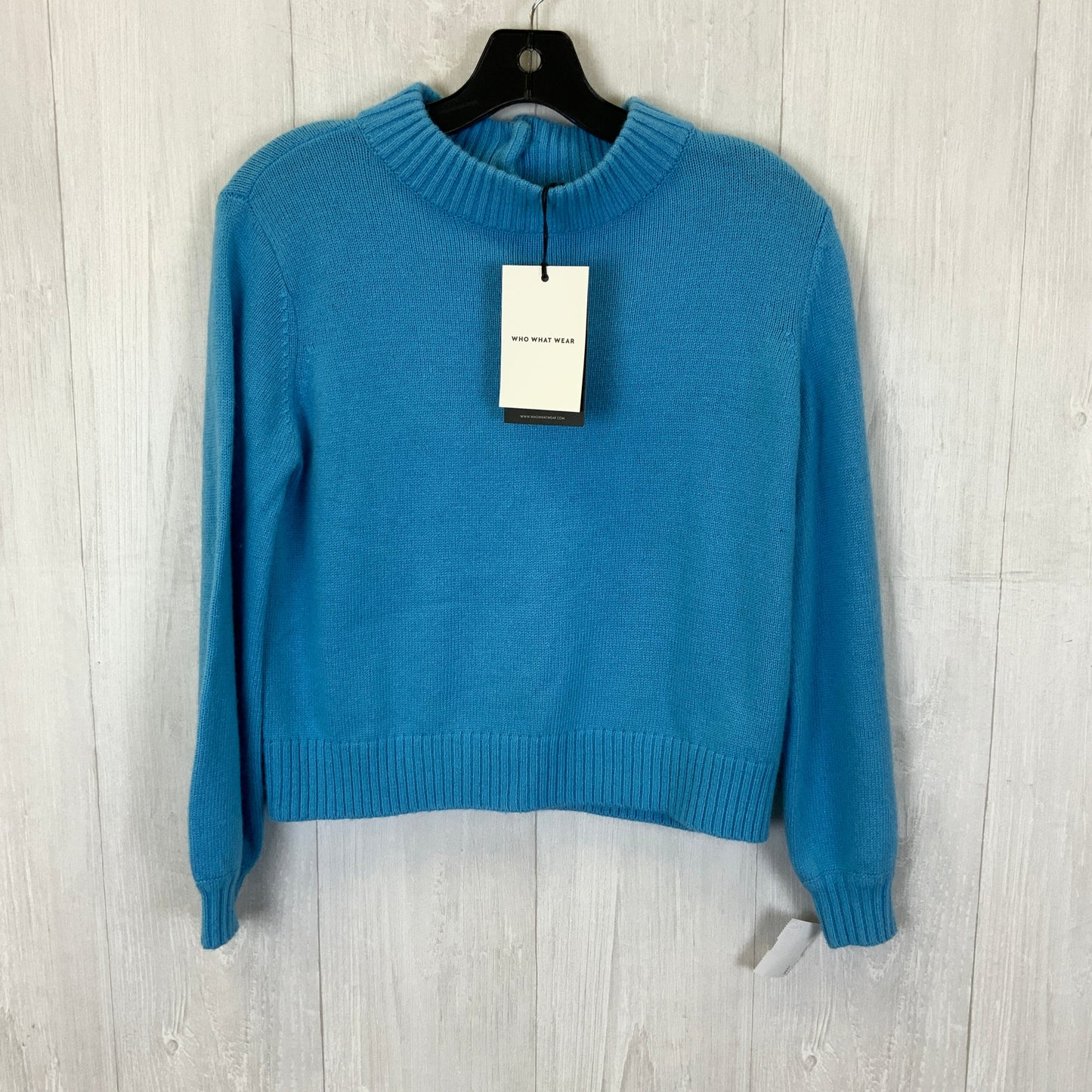 Sweater By Who What Wear In Blue, Size: S