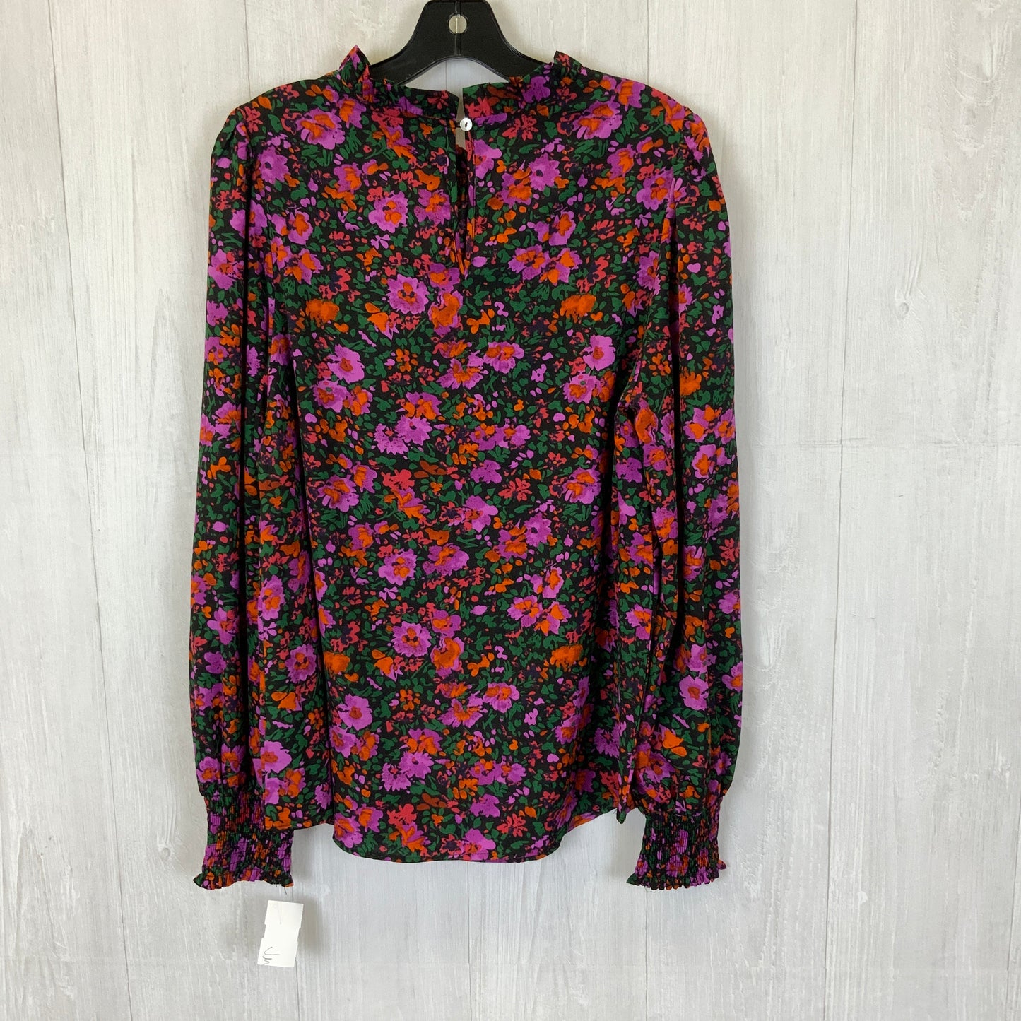 Top Long Sleeve By Jodifl In Black & Purple, Size: M