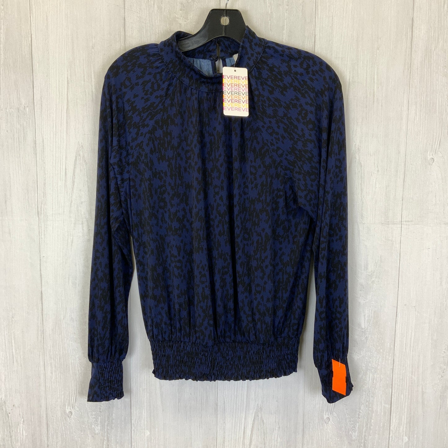 Top Long Sleeve By Allison Joy In Navy, Size: Xs