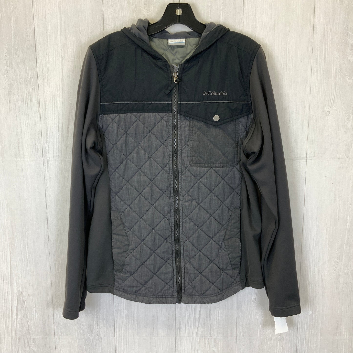 Jacket Puffer & Quilted By Columbia In Grey, Size: S