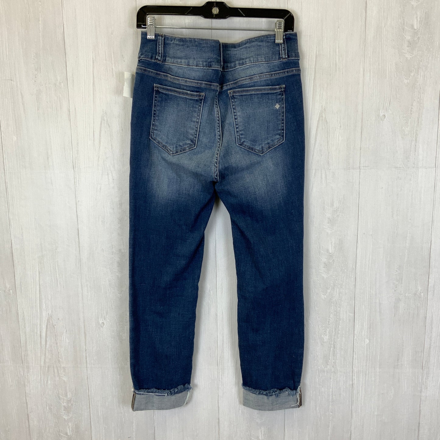 Jeans Cropped By Clothes Mentor In Blue Denim, Size: 13