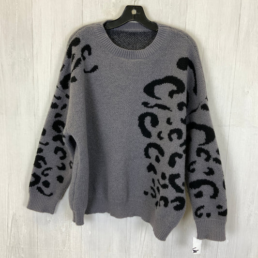 Sweater By Shein In Grey, Size: Xl