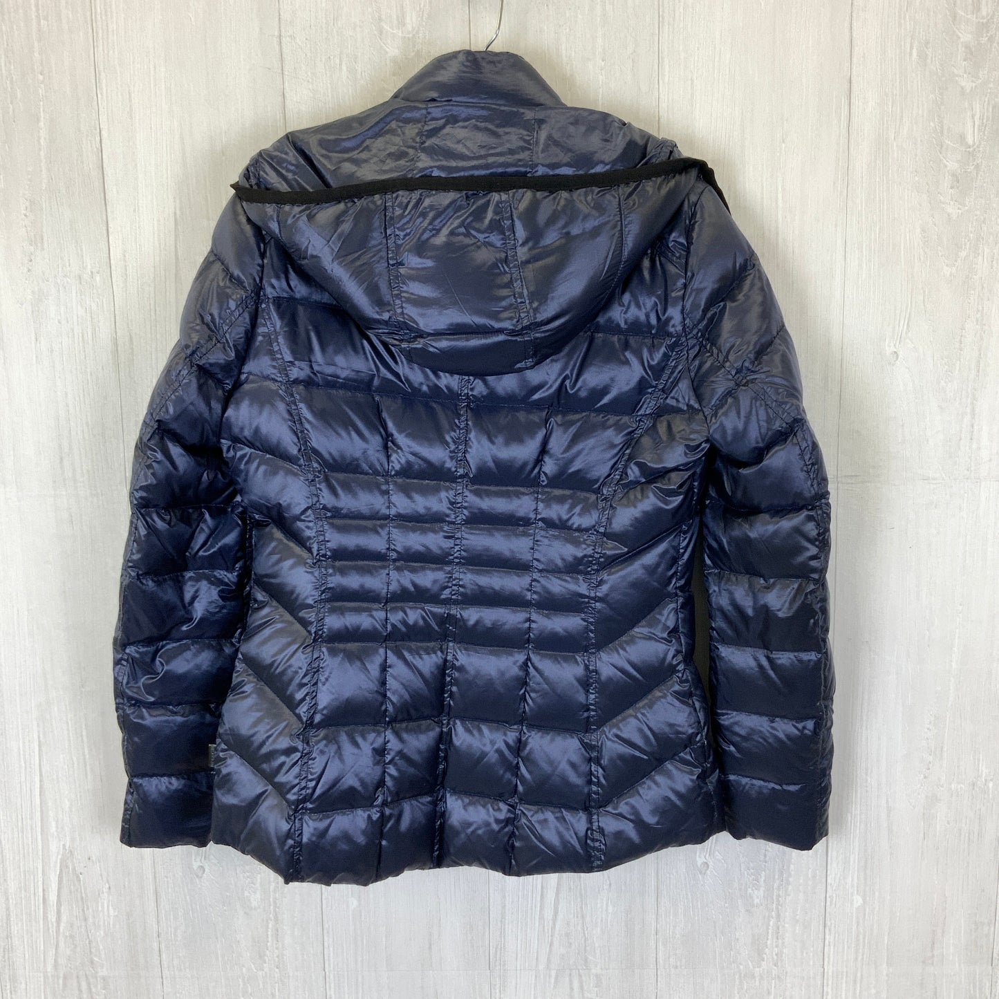 Coat Puffer & Quilted By Andrew Marc In Navy, Size: S