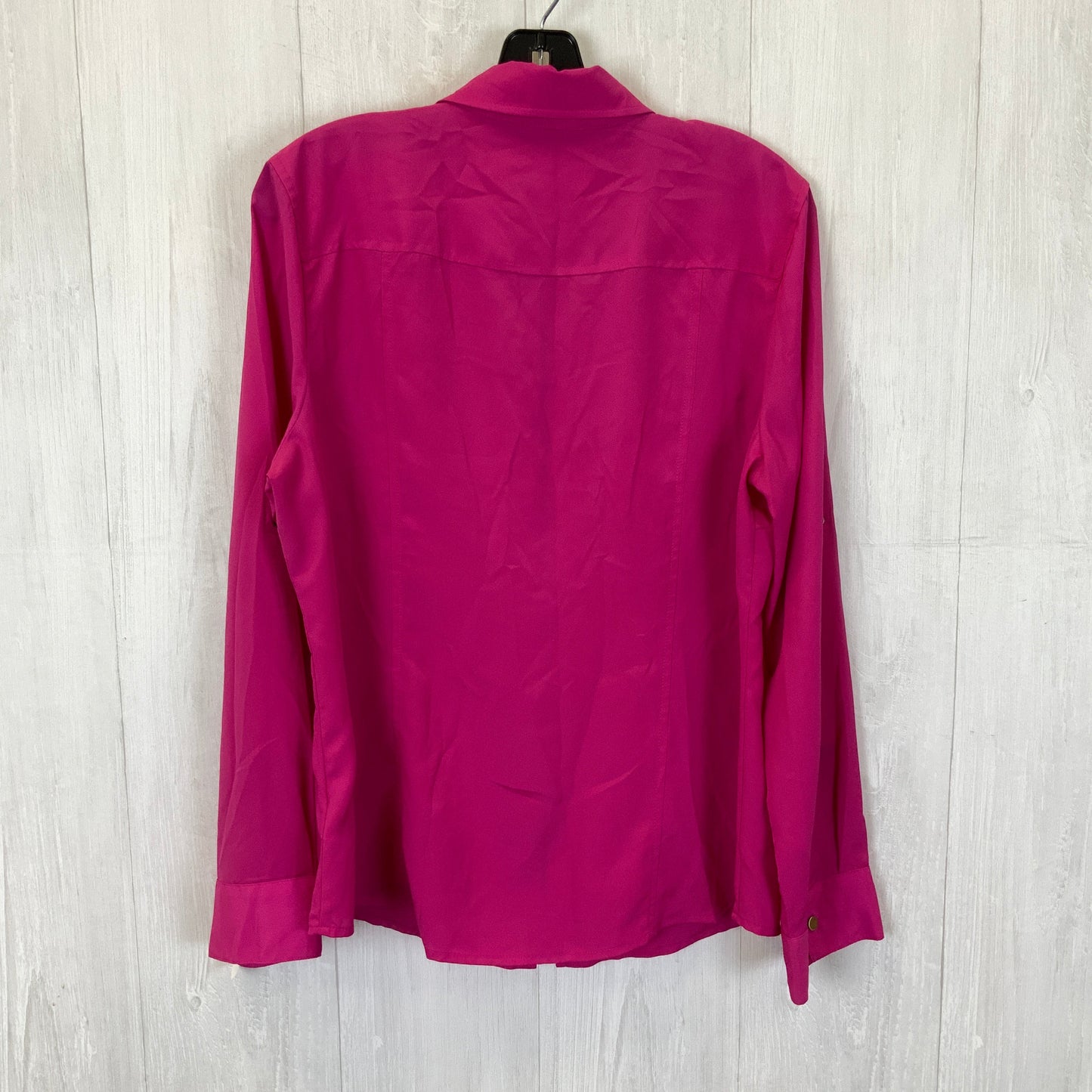 Top Long Sleeve By Michael By Michael Kors In Pink, Size: L